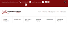 Tablet Screenshot of longdens.co.uk